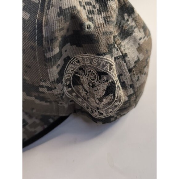United States Army Star Camo Baseball Cap Licensed Patch Hat  US Military - Picture 2 of 3